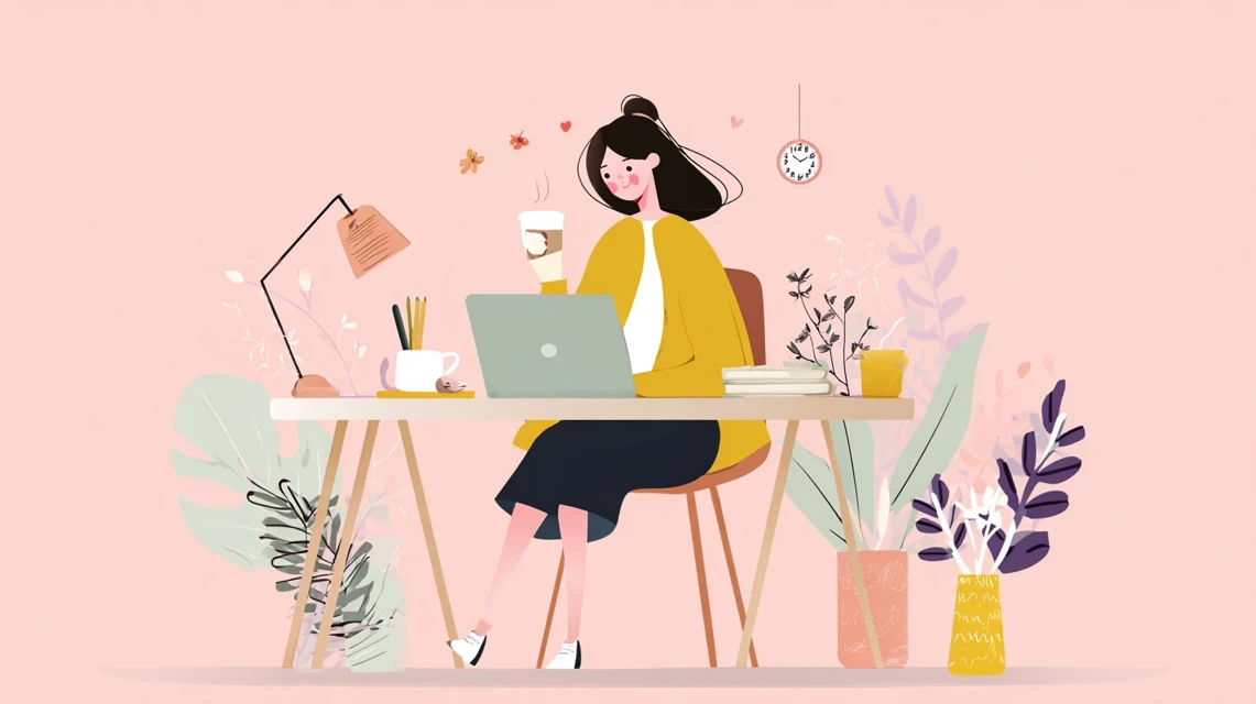 ネル購入前の注意点を見る日本人女性の画像