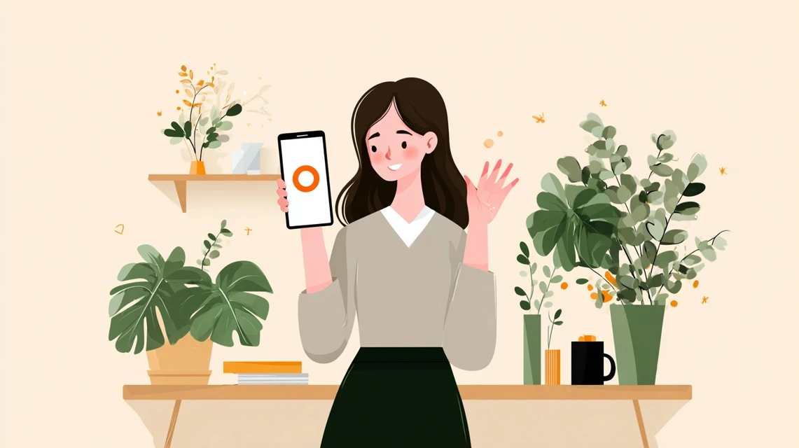 料金比較を行う女性の画像
