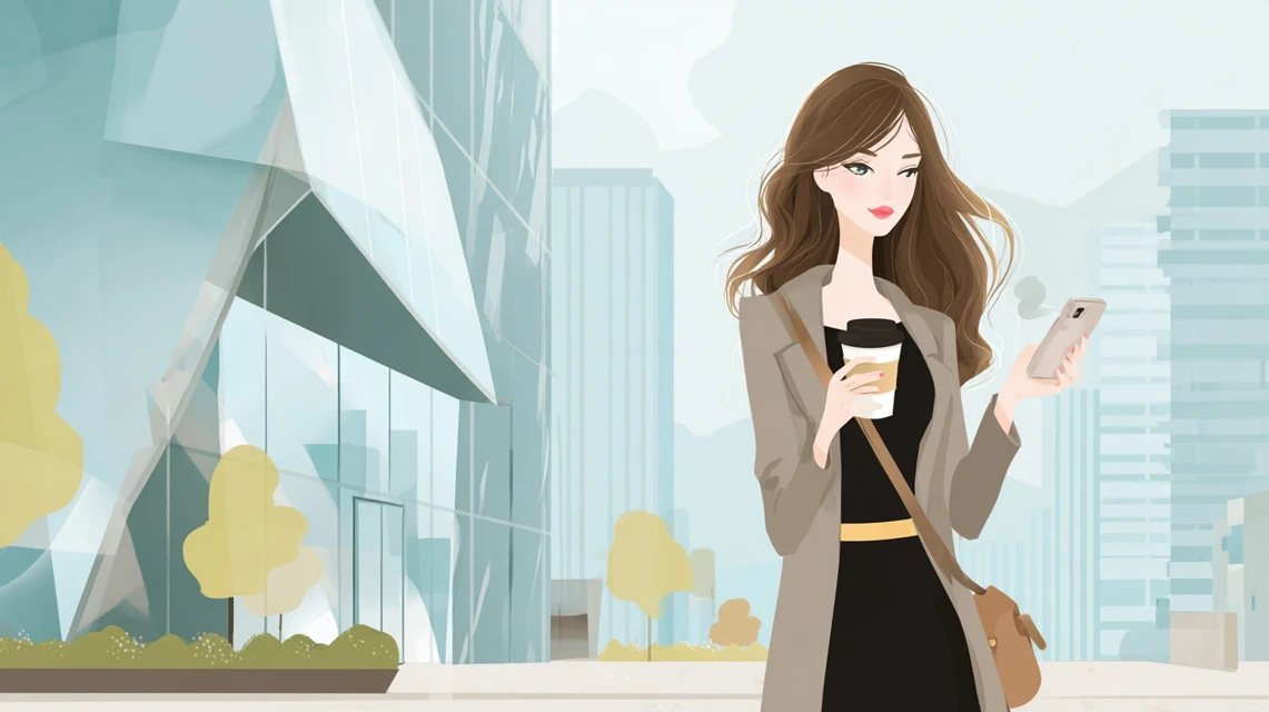 ソフトバンク乗換クーポン活用方法を確認する日本人
