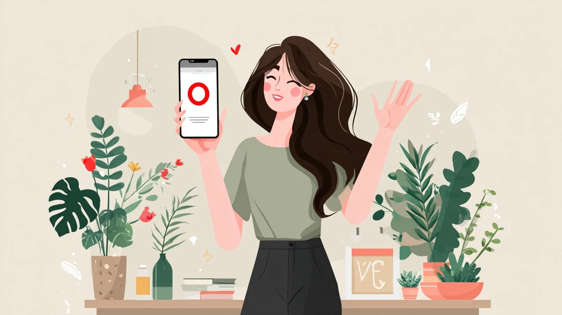 クリニック特典を整理する日本人の画像
