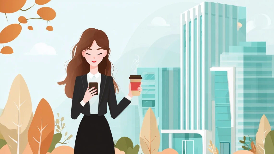 眉の長期変化を考える日本人女性の画像
