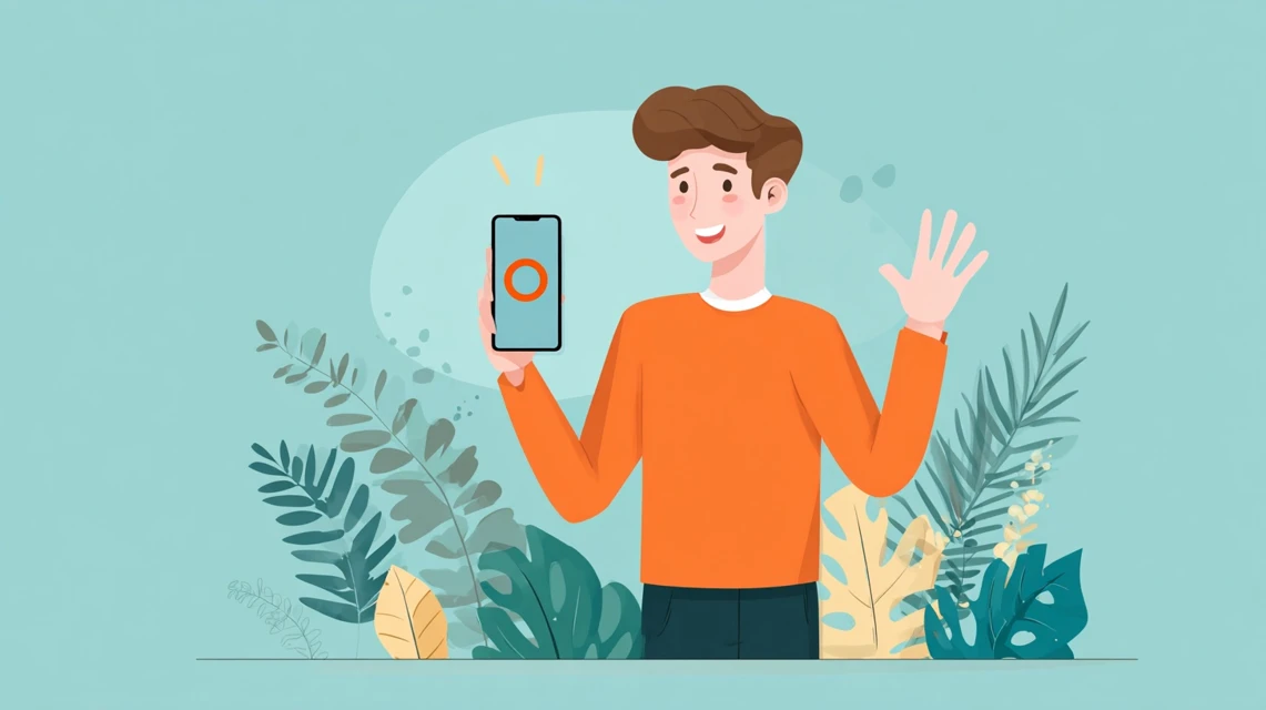 geekom使用感レビューを見る日本人男性の画像