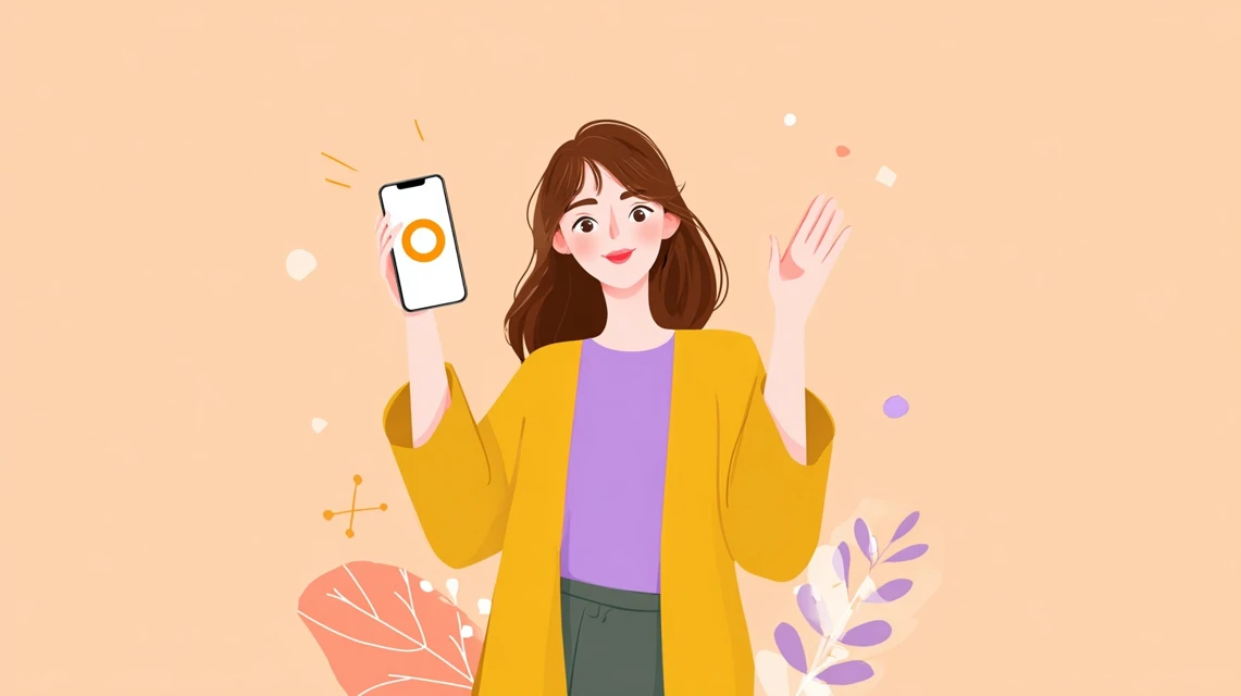 Temuクーポン種類を比較する女性の画像