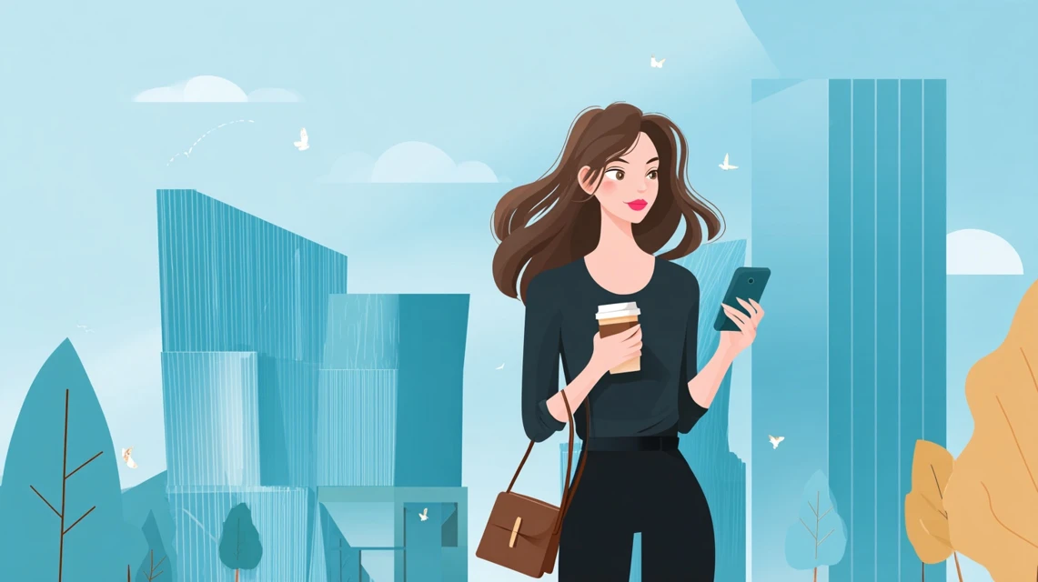 セルフレジでクーポン活用ポイントを復習する日本人
