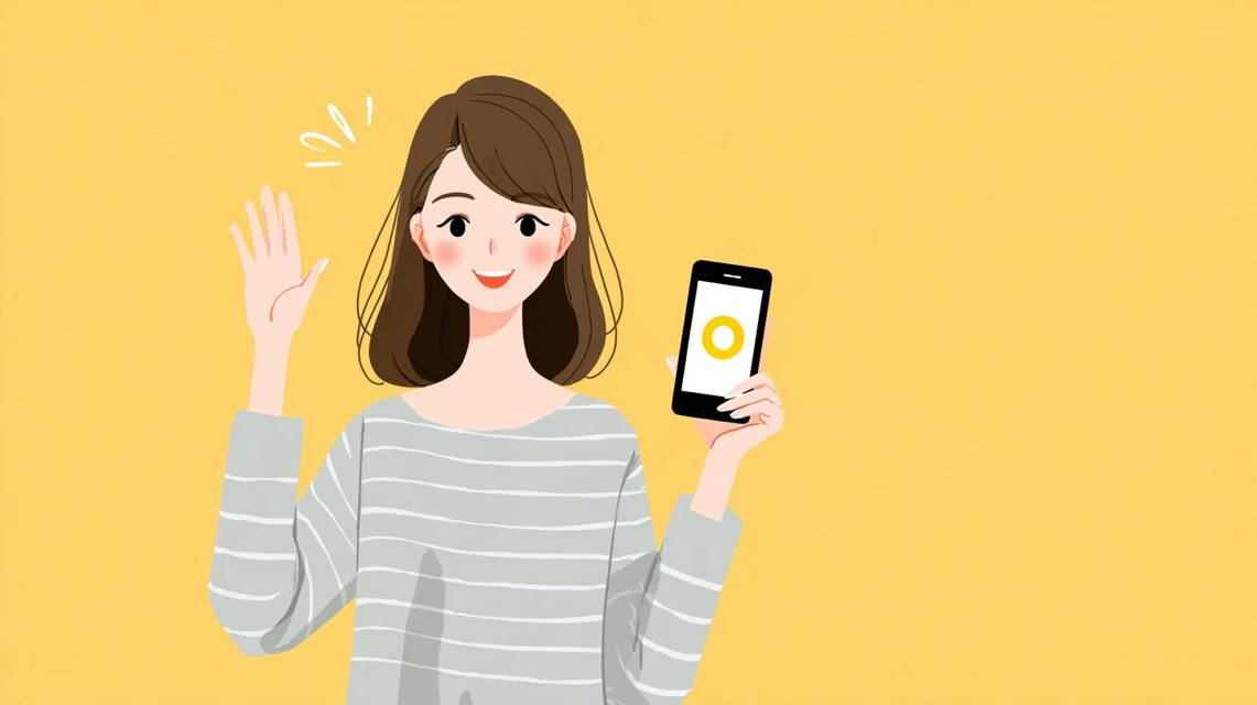 クーポン不適用の原因を調べる日本人の画像