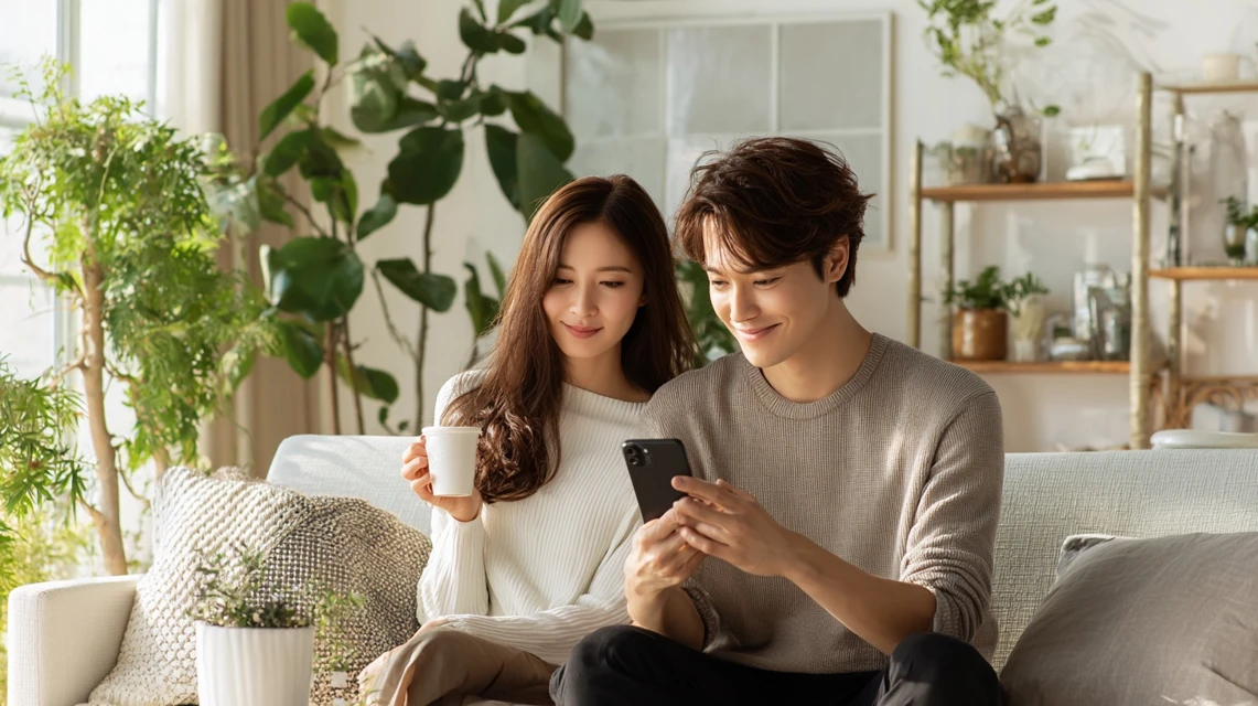 高島屋やレストランでの活用法と注意点をチェックするカップル