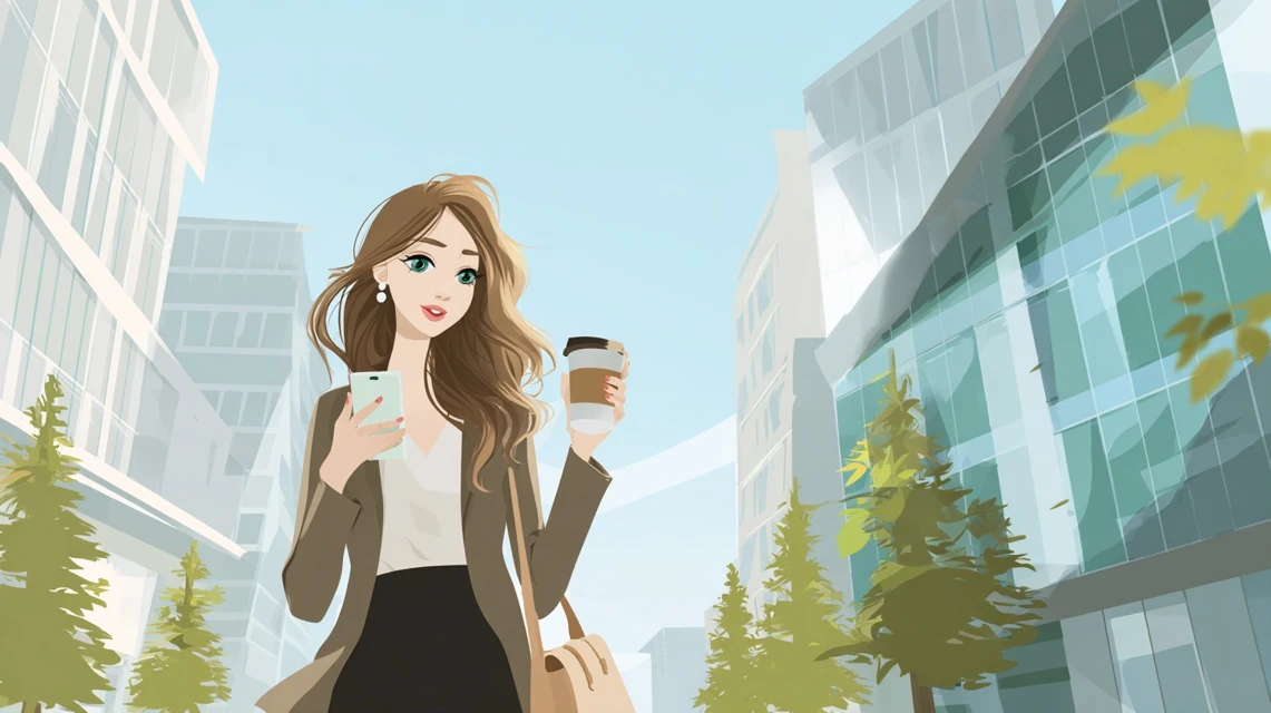 販売店比較を確認する日本人の画像