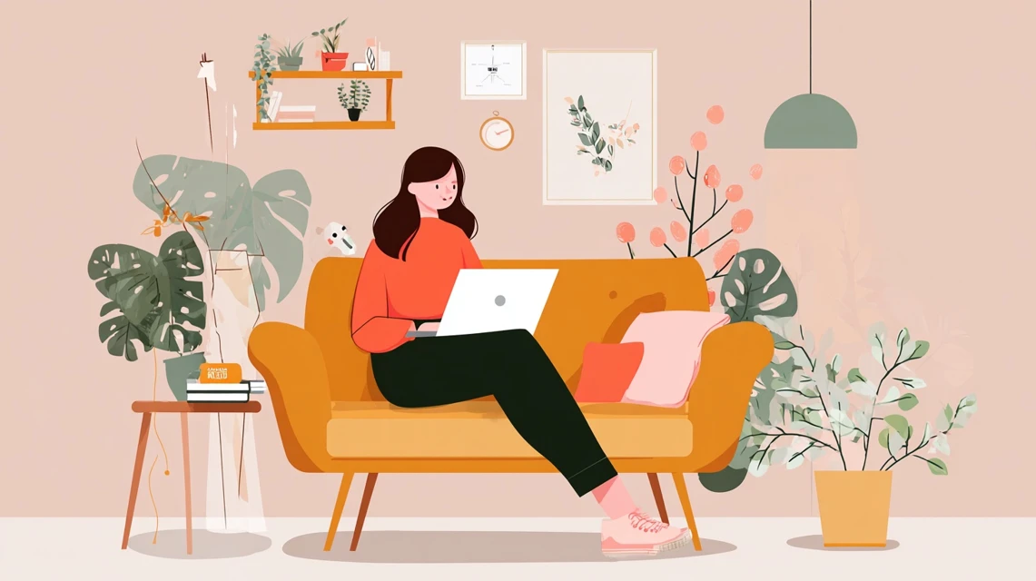 サービス終了情報を見る日本人の画像
