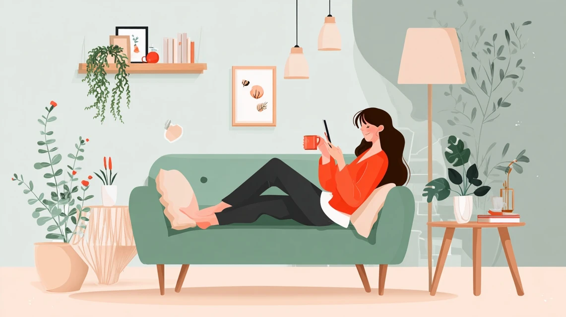 Amazonクーポンの割引負担と仕組みを理解する女性