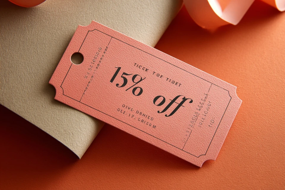 プロモーションコード15%OFFイメージ画像