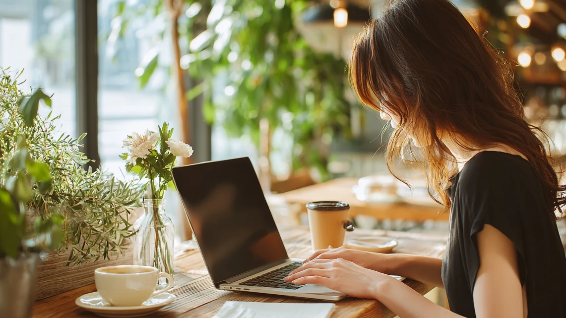 料金要点を整理する日本人の画像
