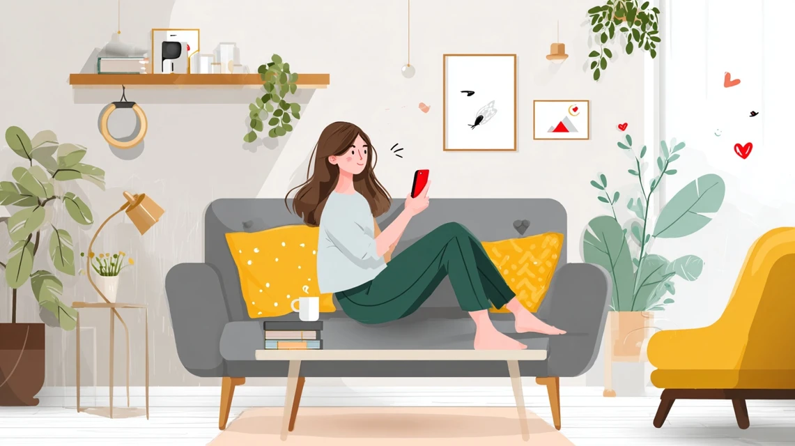 チュチュアンナ誕生日クーポン活用まとめを見る女性の画像