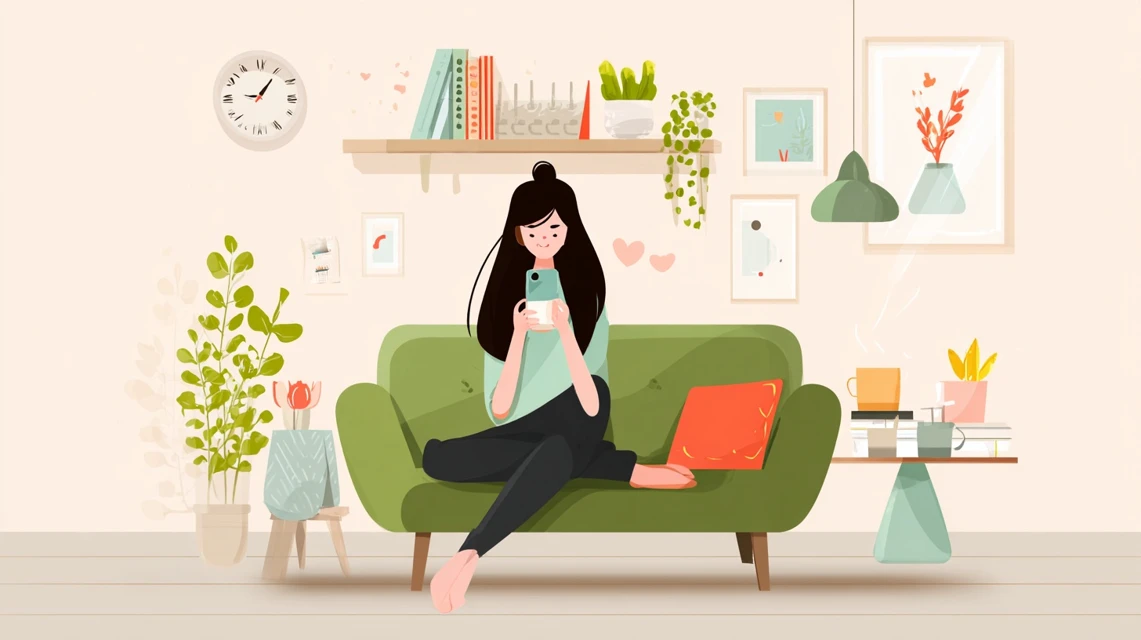 初回割引活用法をまとめる日本人の画像
