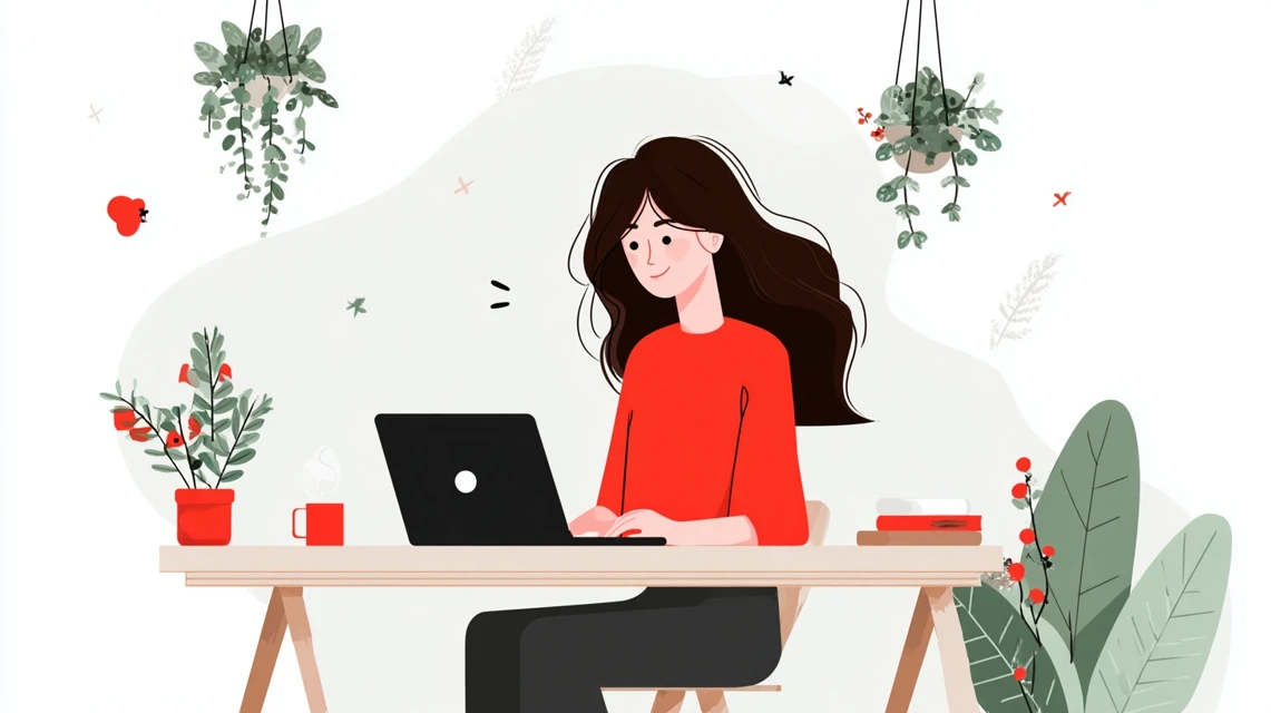 費用や期限を確認する日本人の画像
