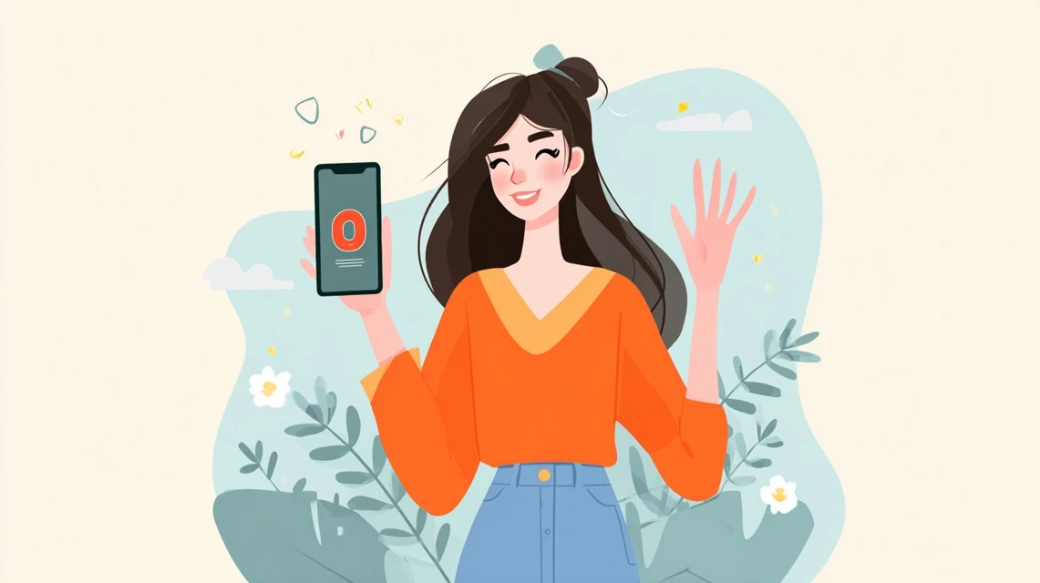 禁忌部位を確認する女性の画像