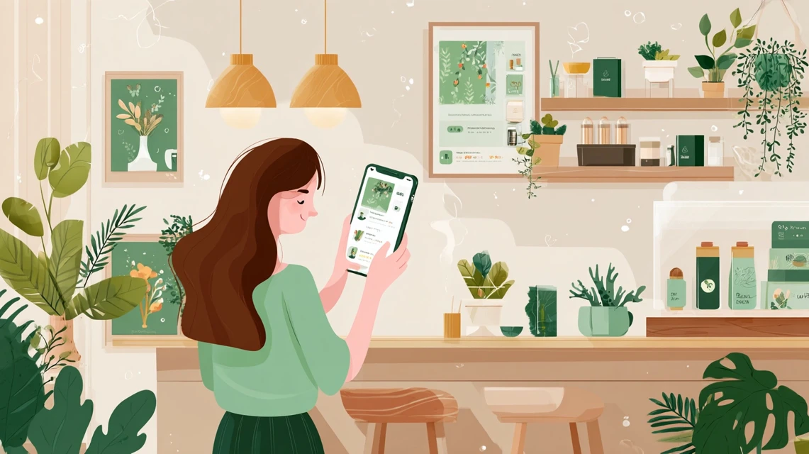 楽天24七百円クーポン条件と対象の違いを見る女性