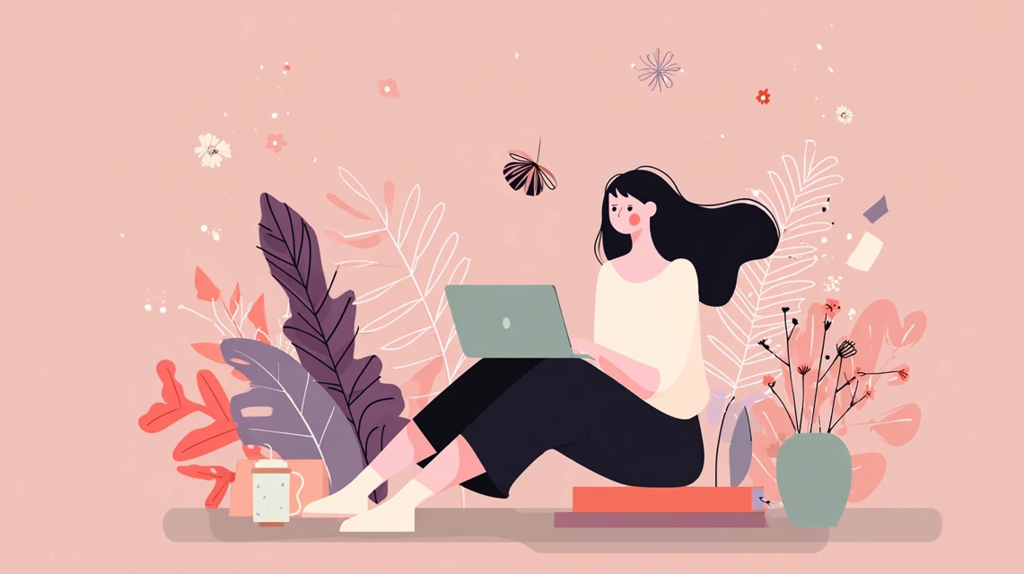 LINEヤフー限定ソフトバンク乗換クーポン条件をチェックする女性
