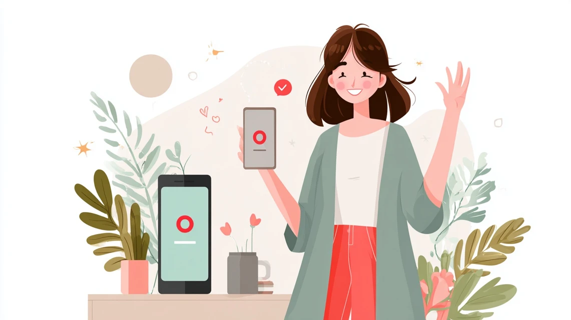 iAEONアプリからAEONPay支払いまでの流れを見る日本人
