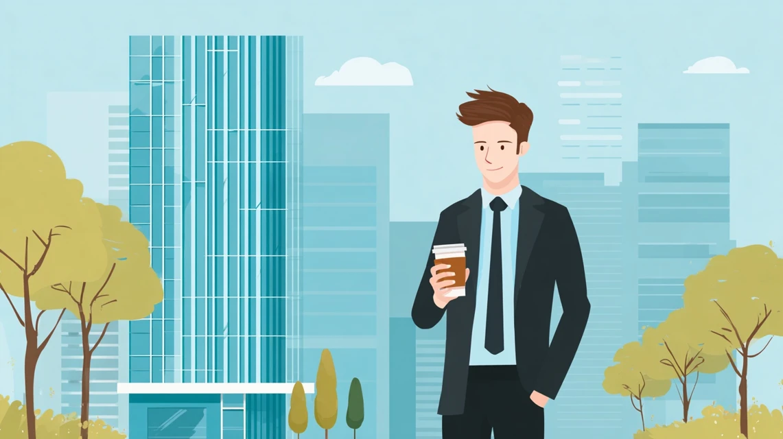 家電量販店でスターターパック購入時の注意点を見る男性