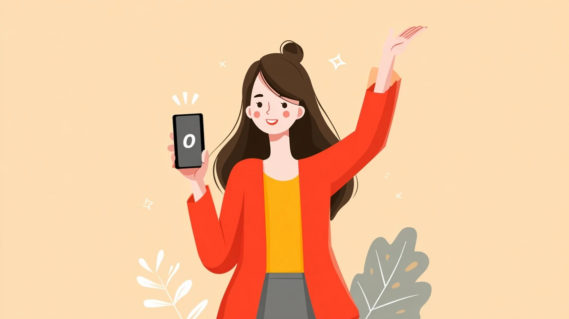 東急ポイントカードの今後を調べる女性の画像
