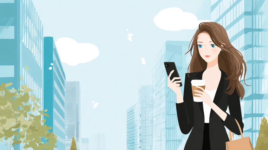 Temu特典を賢く使う方法を学ぶ女性の画像