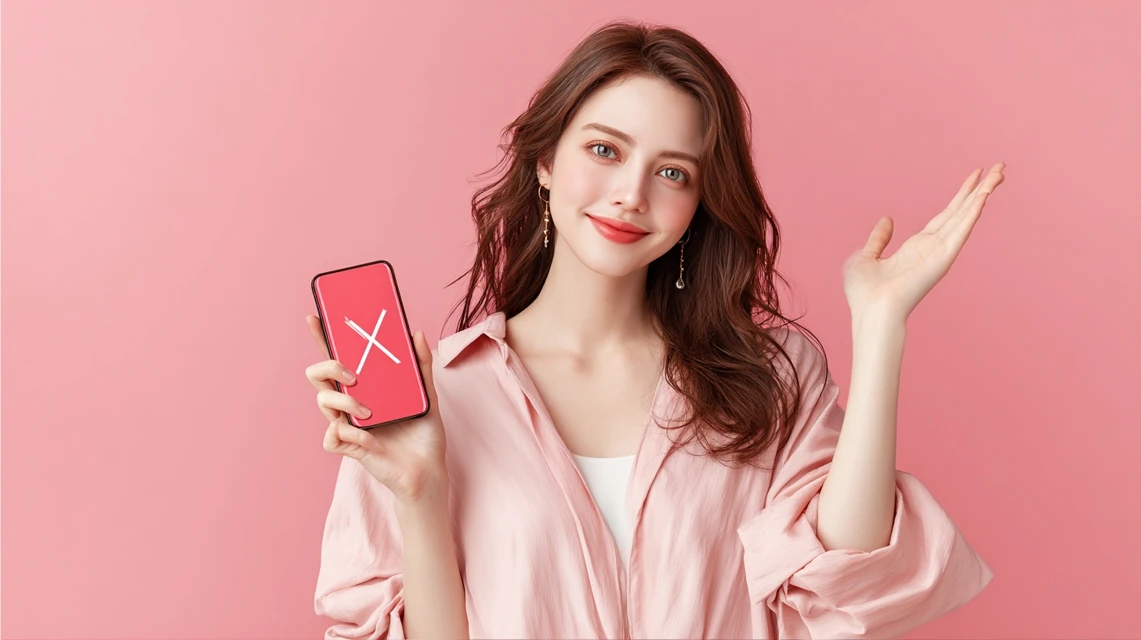 日本人が取得済みクーポンを確認する様子
