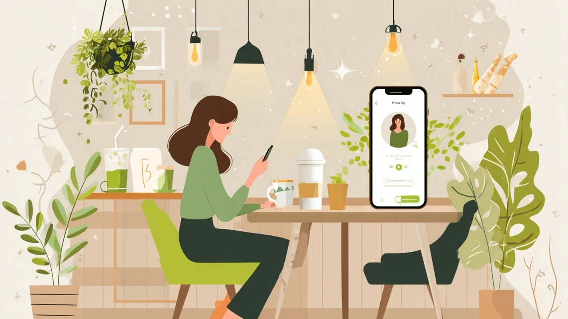 医療体制を確認する女性の画像
