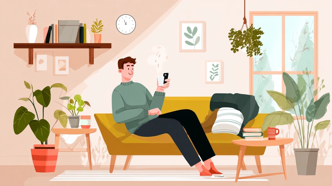 モデル選びの比較をする日本人の画像