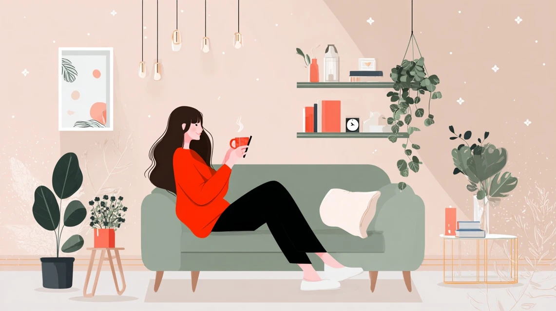 ホテル特典を比較する日本人の画像
