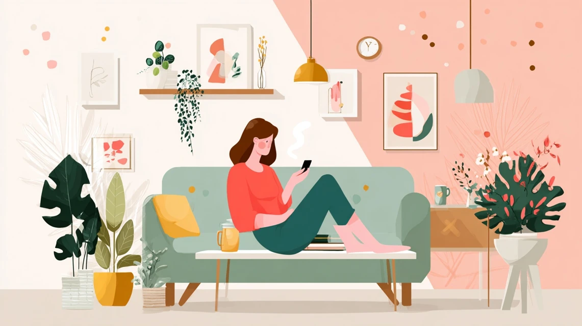 スマホチケット購入手順と注意点を見る日本人
