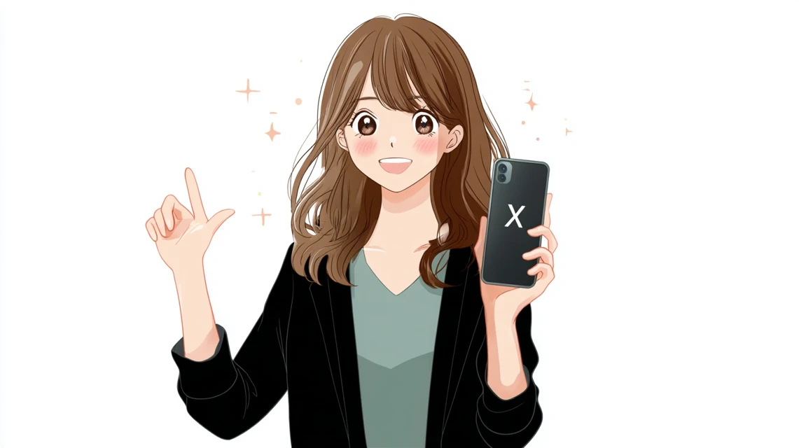 割引キャンペーンを調べる女性が画面を見る姿