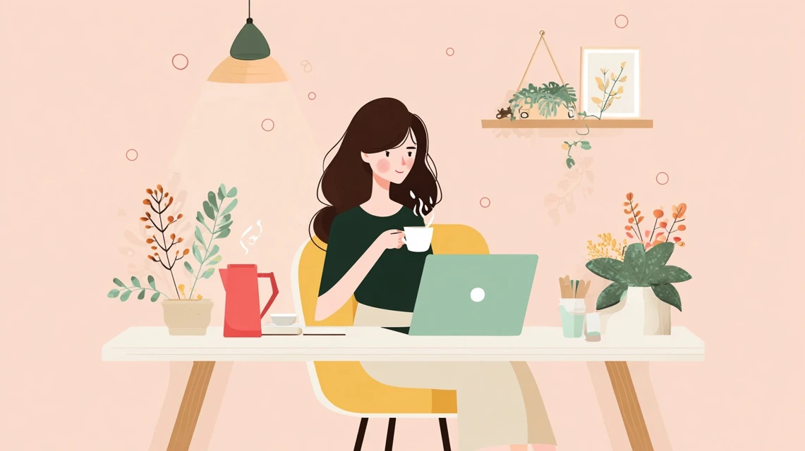 UGREENクーポン利用前の注意点を確認する女性の画像