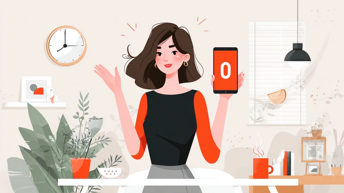 リナビスを楽天経由で安く使う方法を見る日本人女性の画像