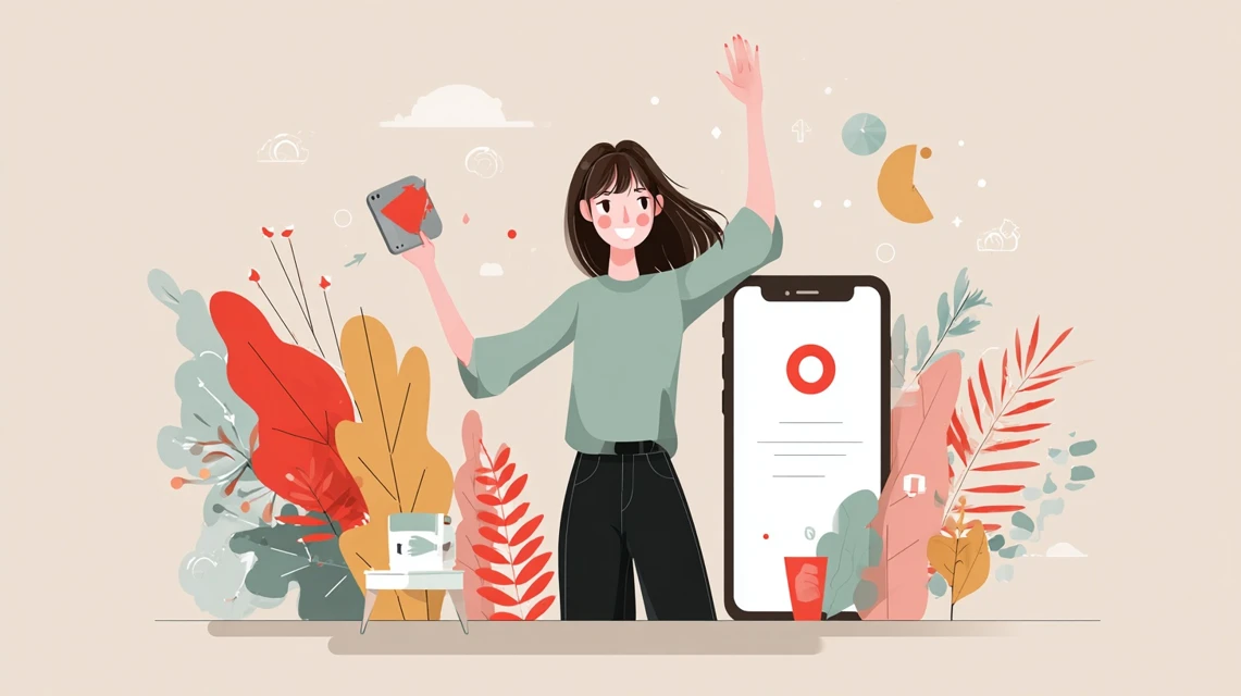 ゼンブブレッド定期便を女性が割引で注文する場面
