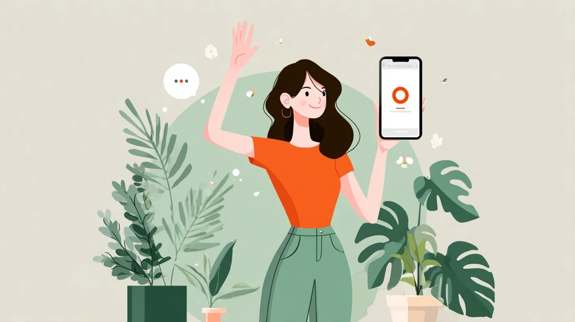 楽天24ダイヤモンド会員限定クーポン特典を確認する女性