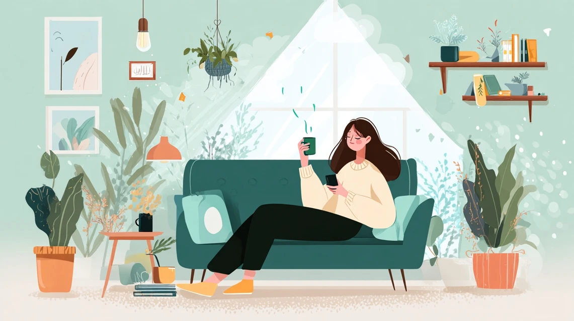 退会ルールを確認する日本人の画像
