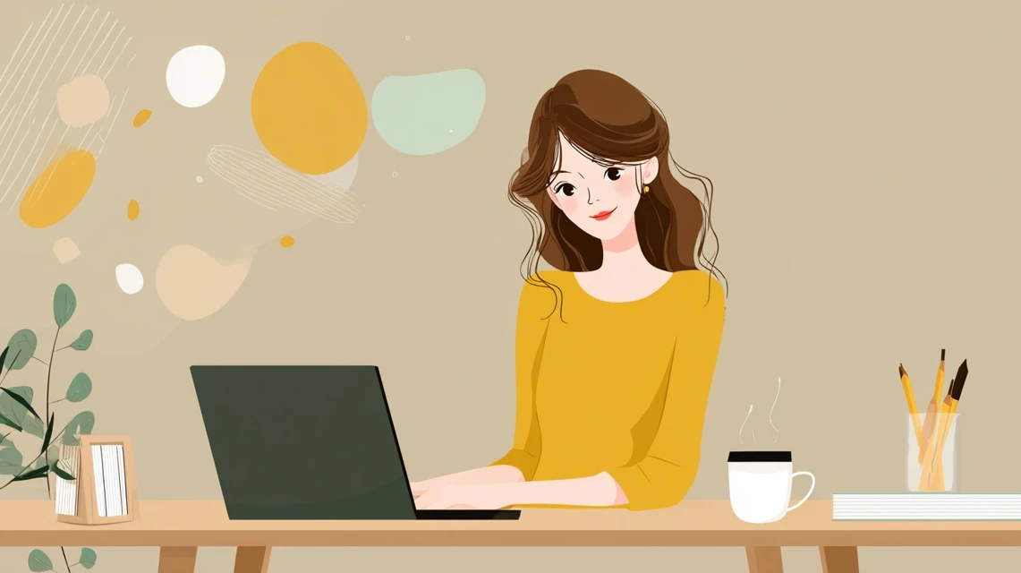 併用ルールを読む女性の画像
