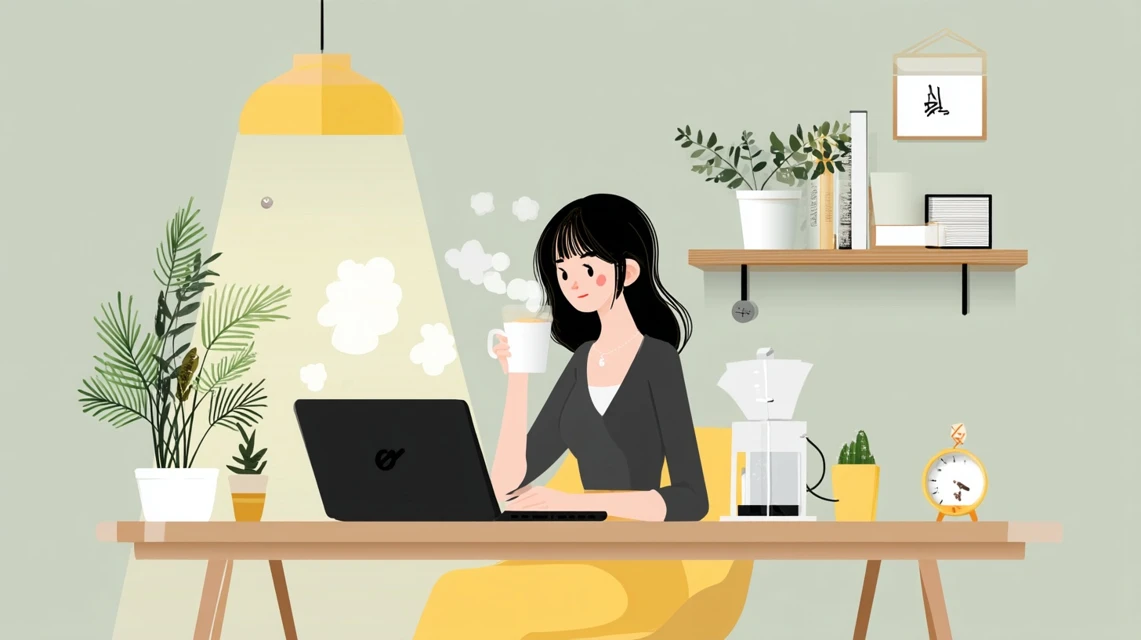 賢く節約する方法を見る日本人の画像