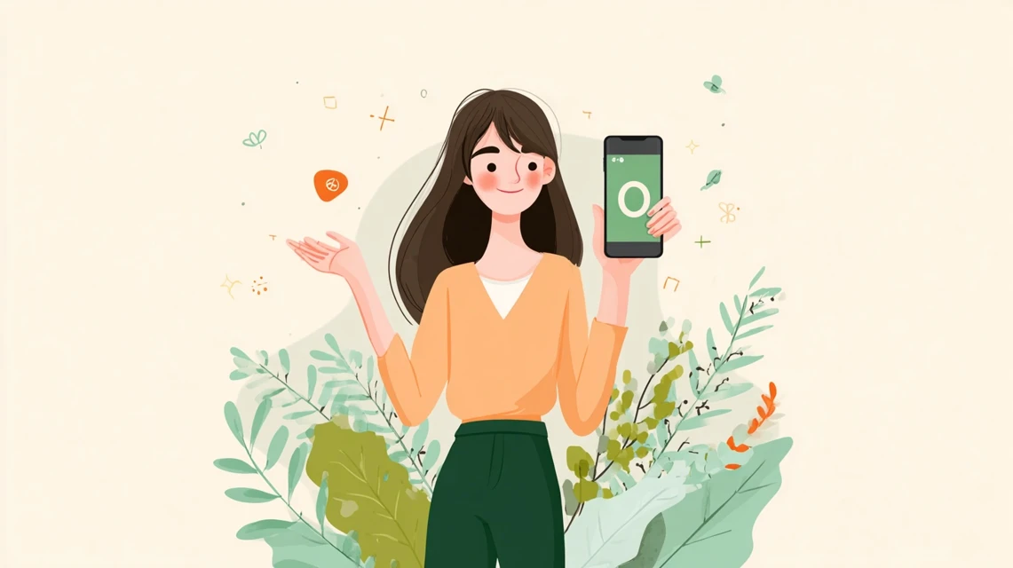 店舗比較を確認する日本人の画像
