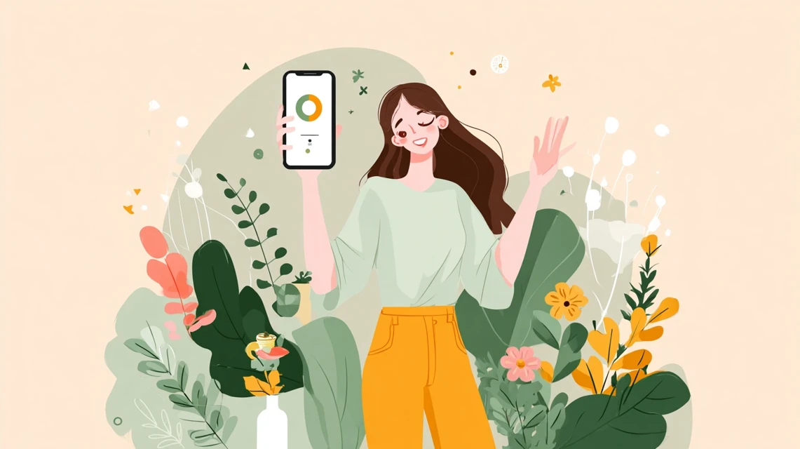 楽天ペイでcoco壱のクーポンコードとポイントを貯める女性