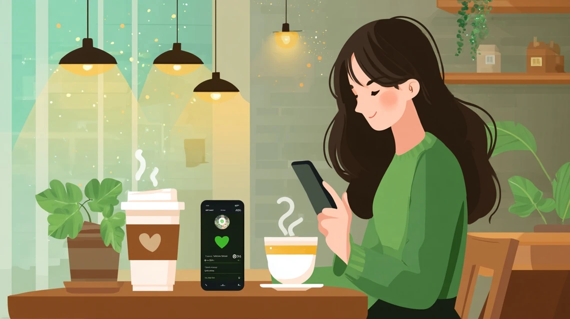 シニア割条件を見る女性の画像
