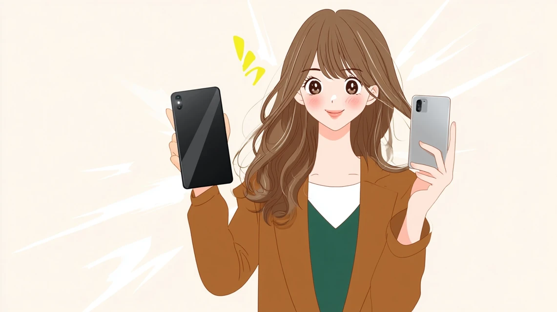 高額割引を確認する日本人が操作するシーン