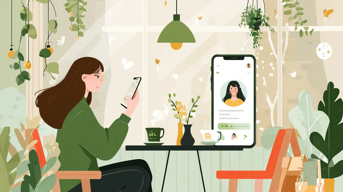 飛び込み予約とネット予約どちらが当日ホテル代が安くなるか比較する女性