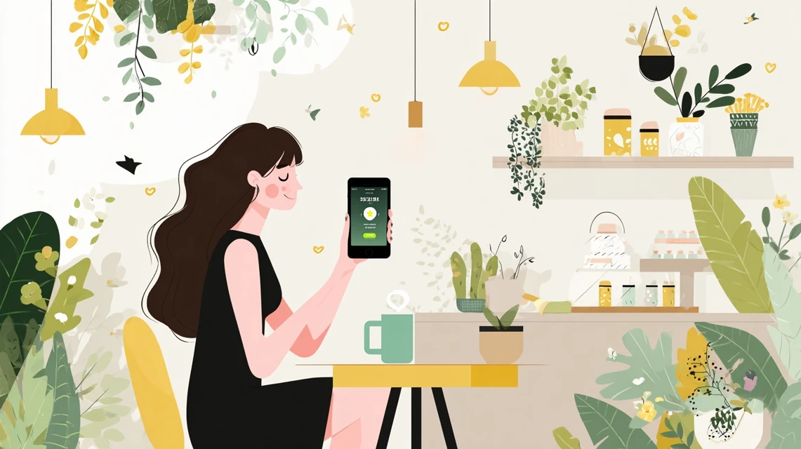 キューテン購入操作を学ぶ日本人の画像