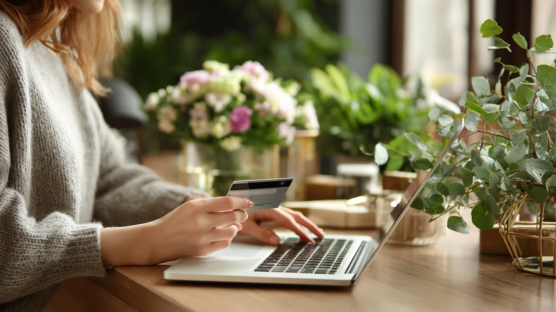 じゃらんで予約する女性