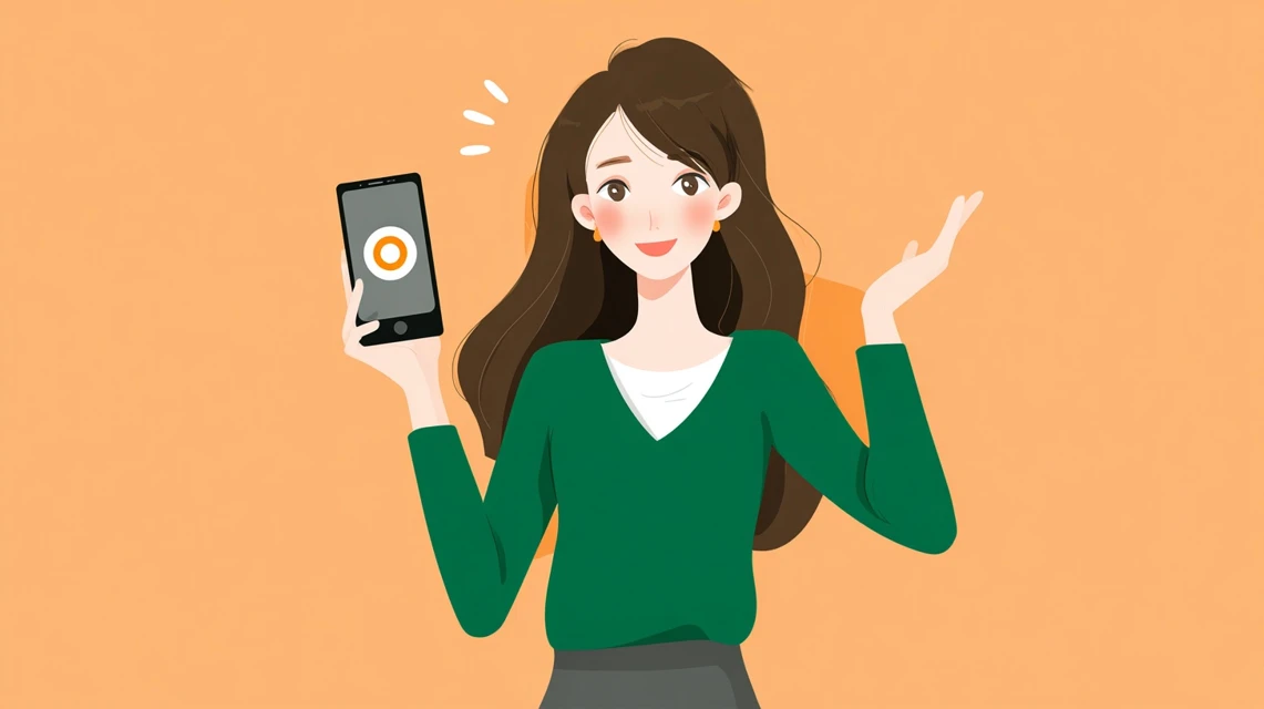 女性向け治療情報を見る日本人の画像
