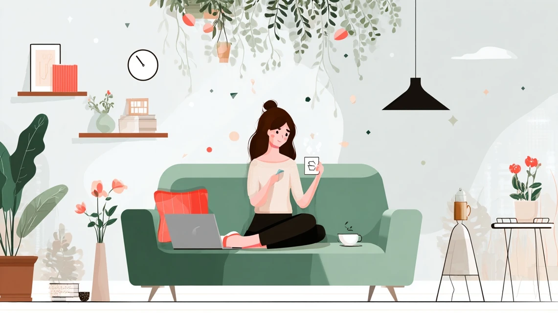 大阪京都福岡のjalクーポン店一覧を確認する女性