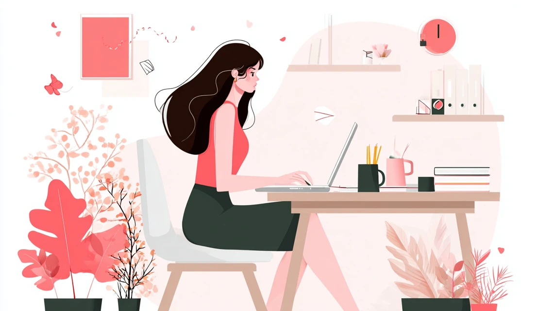 ssense入力トラブルを確認する女性の場面