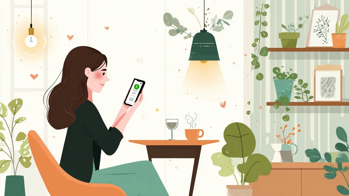 旅行クーポン情報を見る日本人の画像