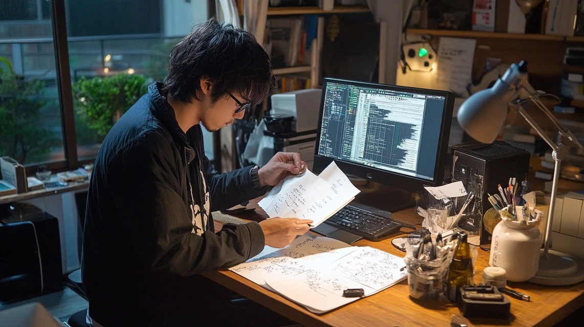 紛失したgジェネコードを探す日本人ゲーマー